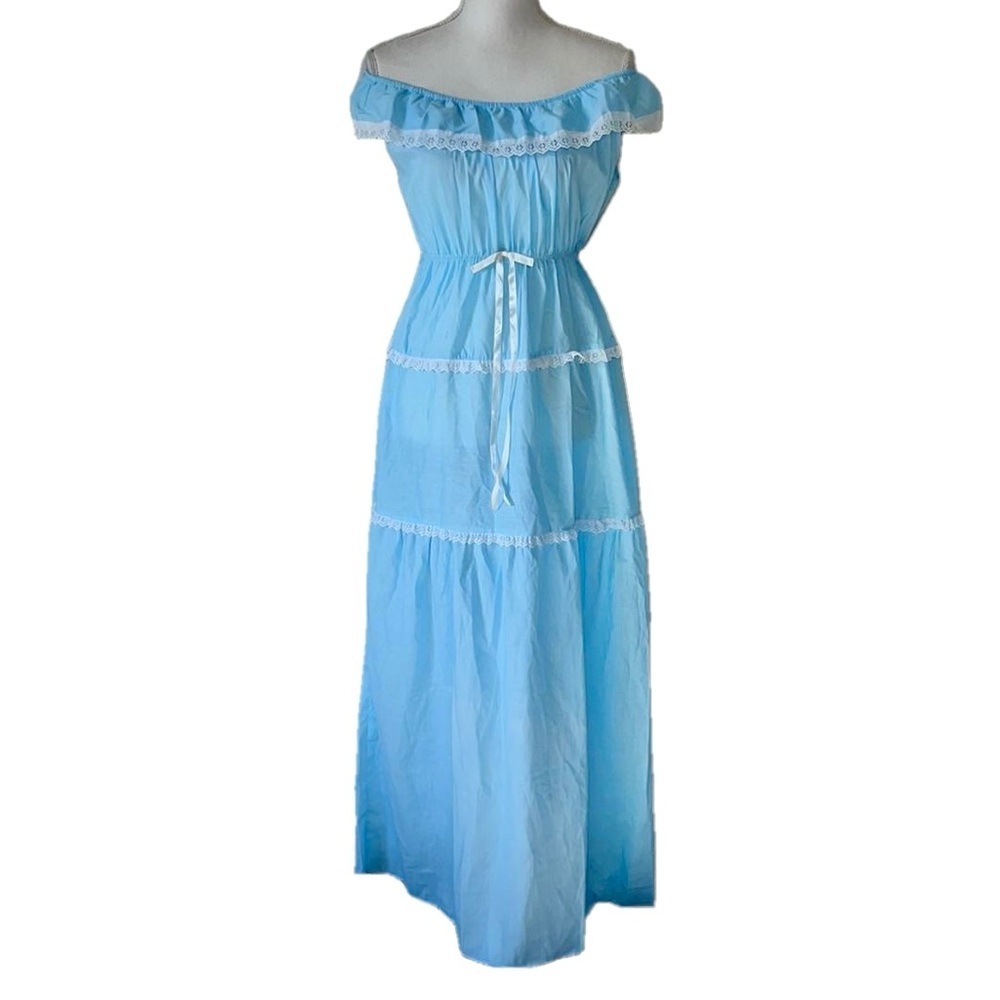 Vintage 70s Prairie Dress Nightgown